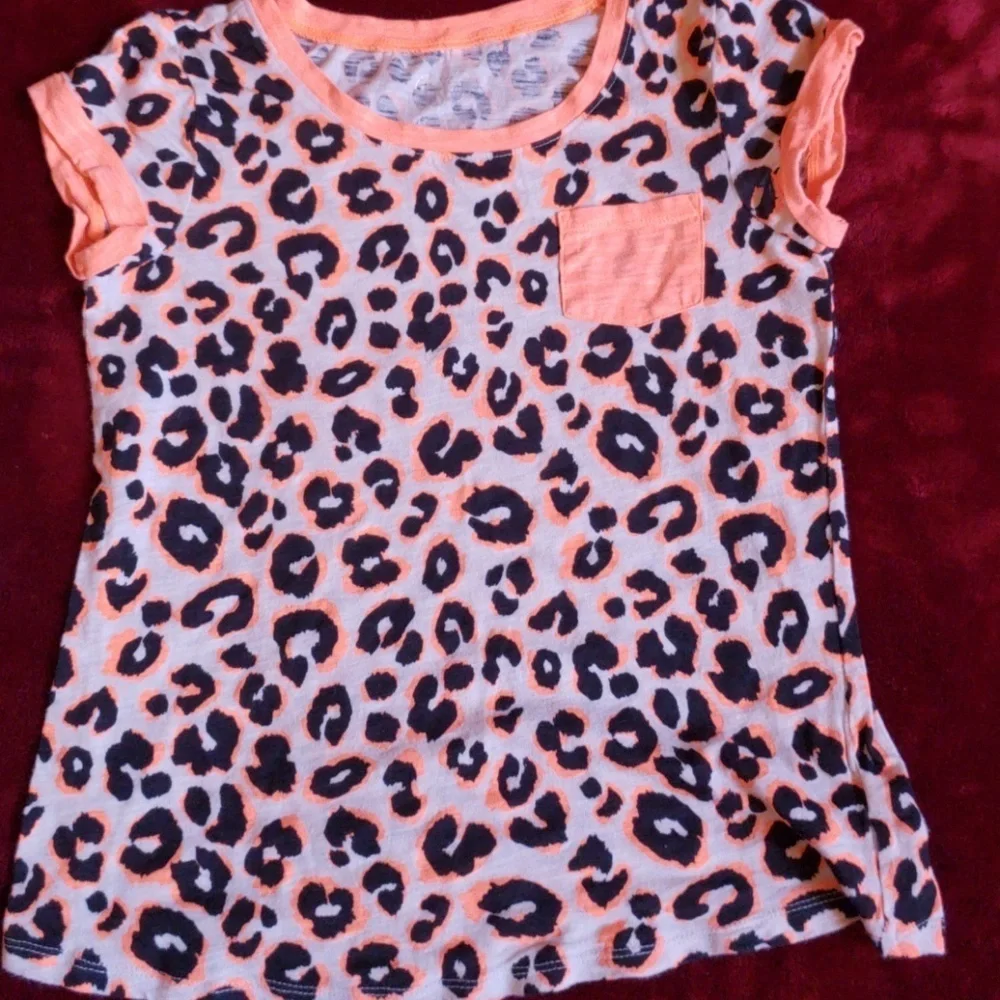 Justice animal print tops